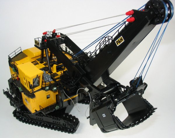 P&H 4100XPB Rope Shovel (1:87th) - Diecast Model Review