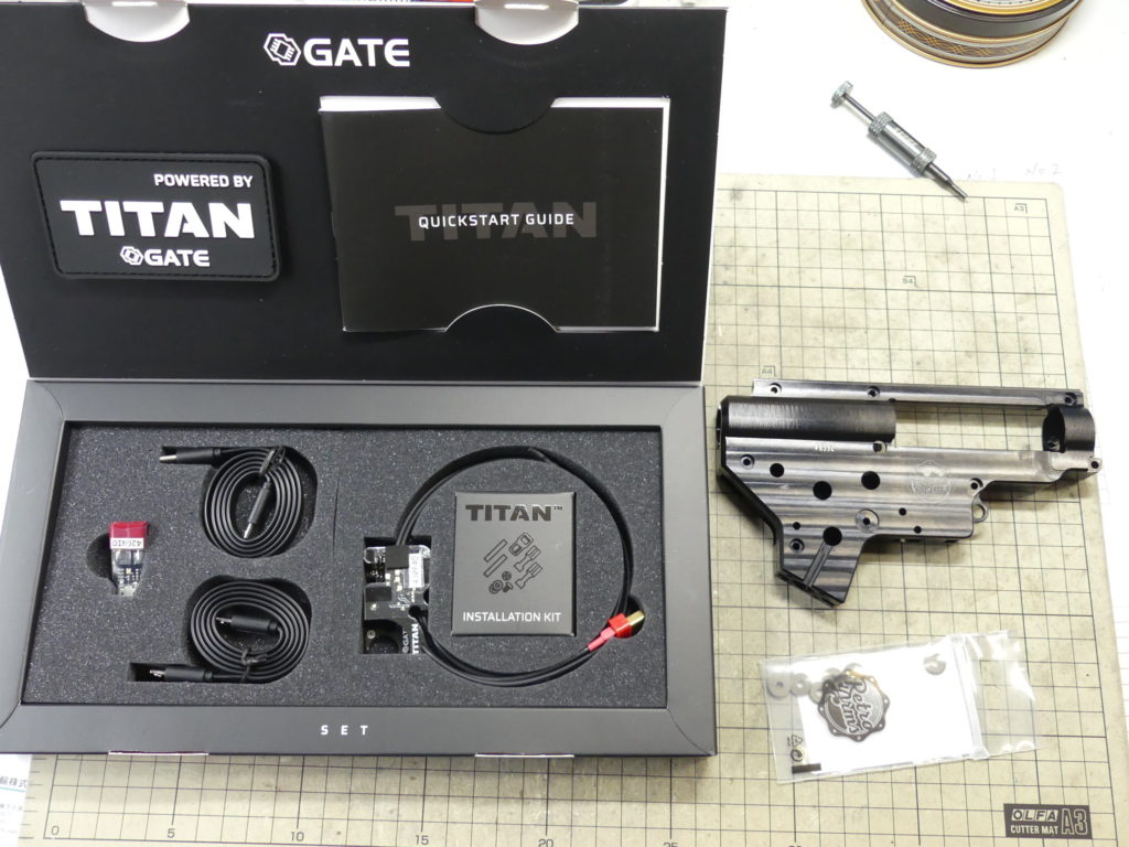 □SAATカスタムブログ□マルイM4CRWにGATE TITAN＋レトロアームズ メカ