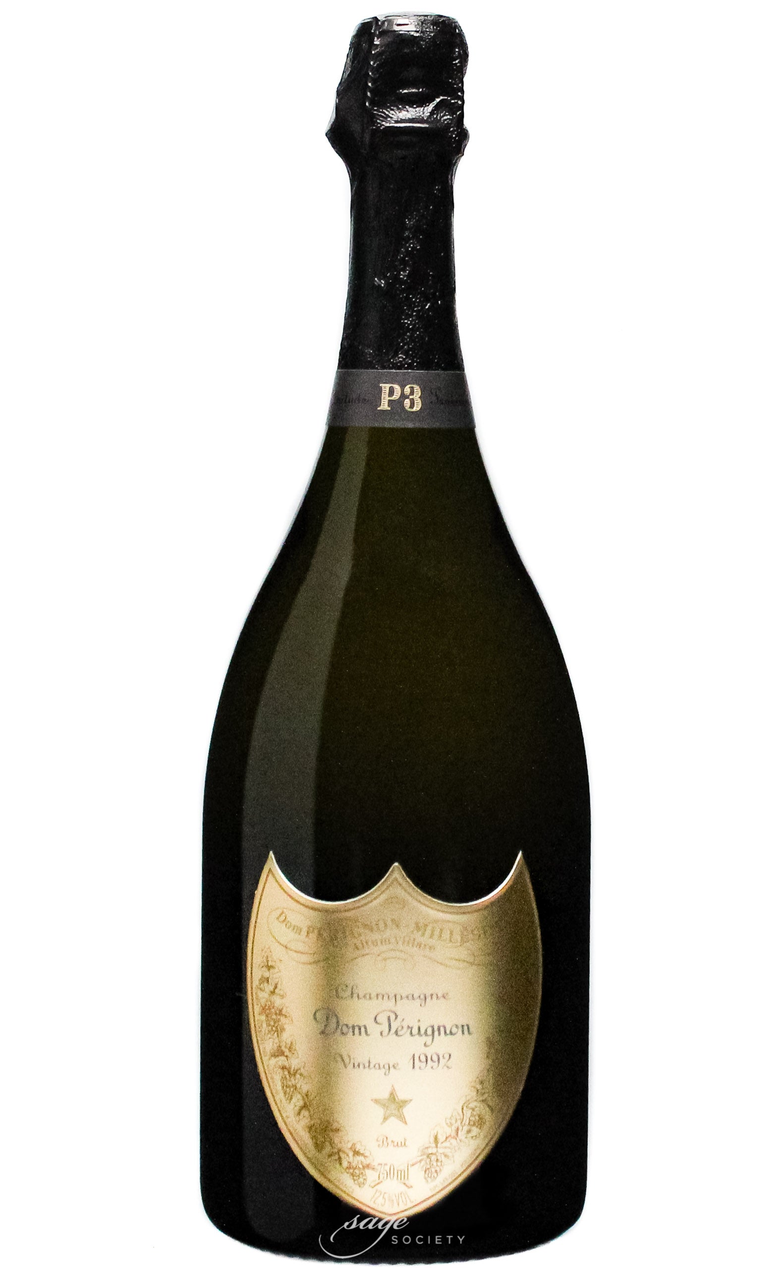 超希少品】ドンペリ P3 空瓶 1992年 Dom Pérignon ドンペリ P3