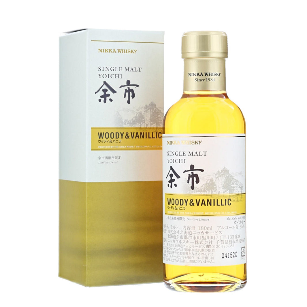 ニッカ ウイスキー シングルモルト 余市 ウッディ＆バニラ ミニボトル