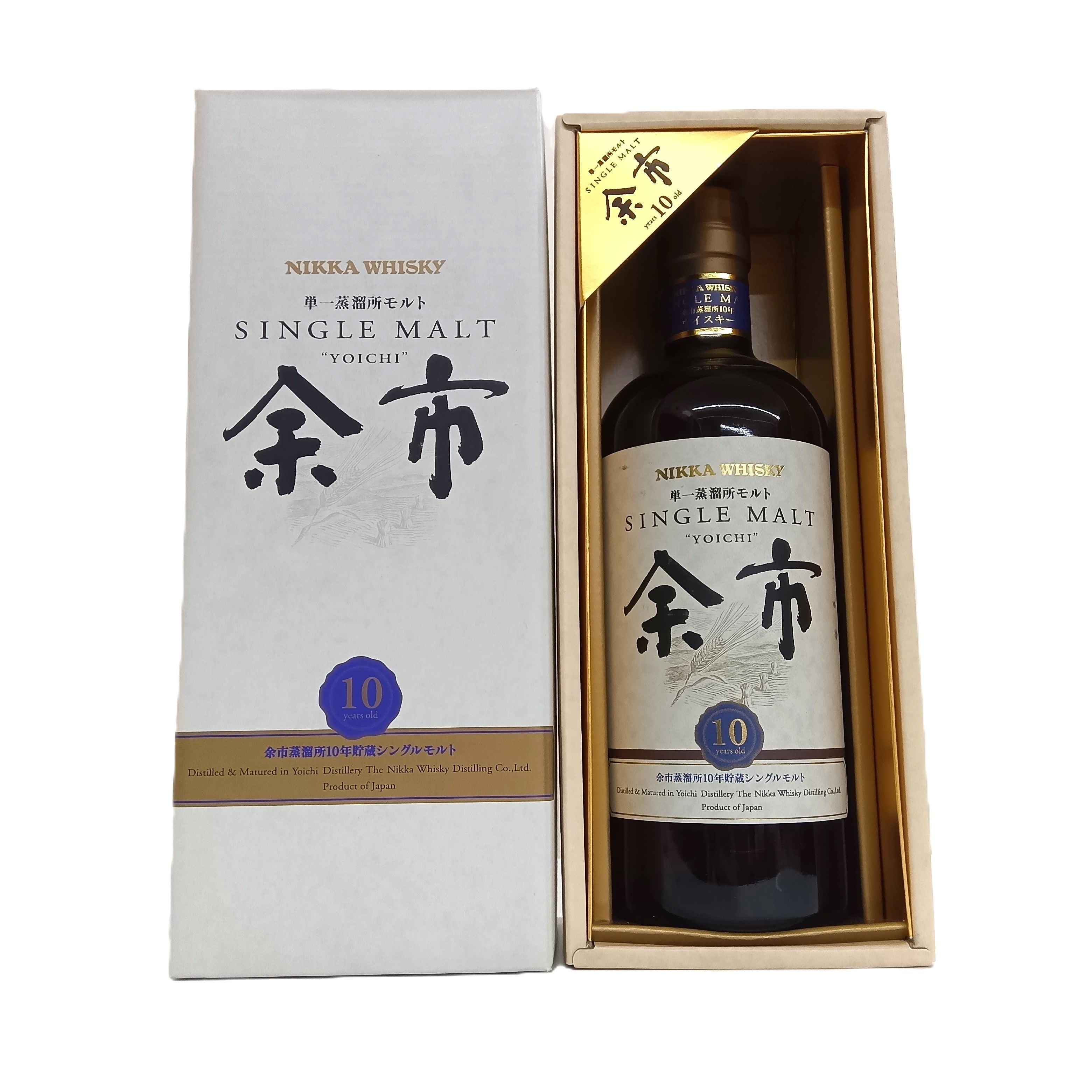 余市10年單一麥芽日本威士忌700ML(舊版)|Nikka Yoichi 10 Years