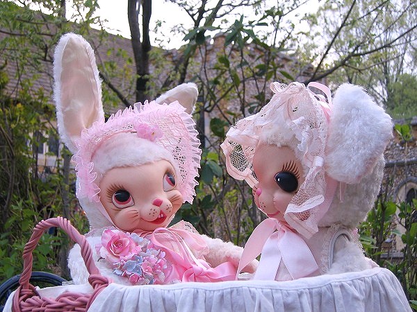 ラシュトン うさぎ バニー ラバーフェイス ビンテージ ラシュトン