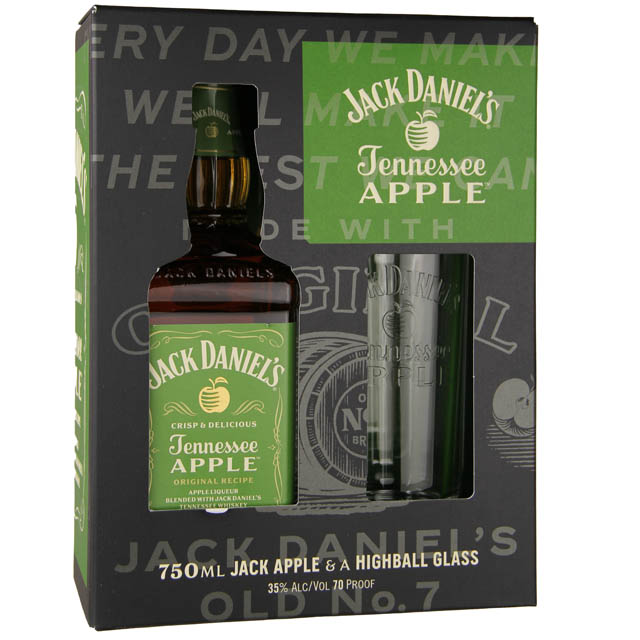 Jack Daniel's Tennessee Apple Whiskey Gift Set
