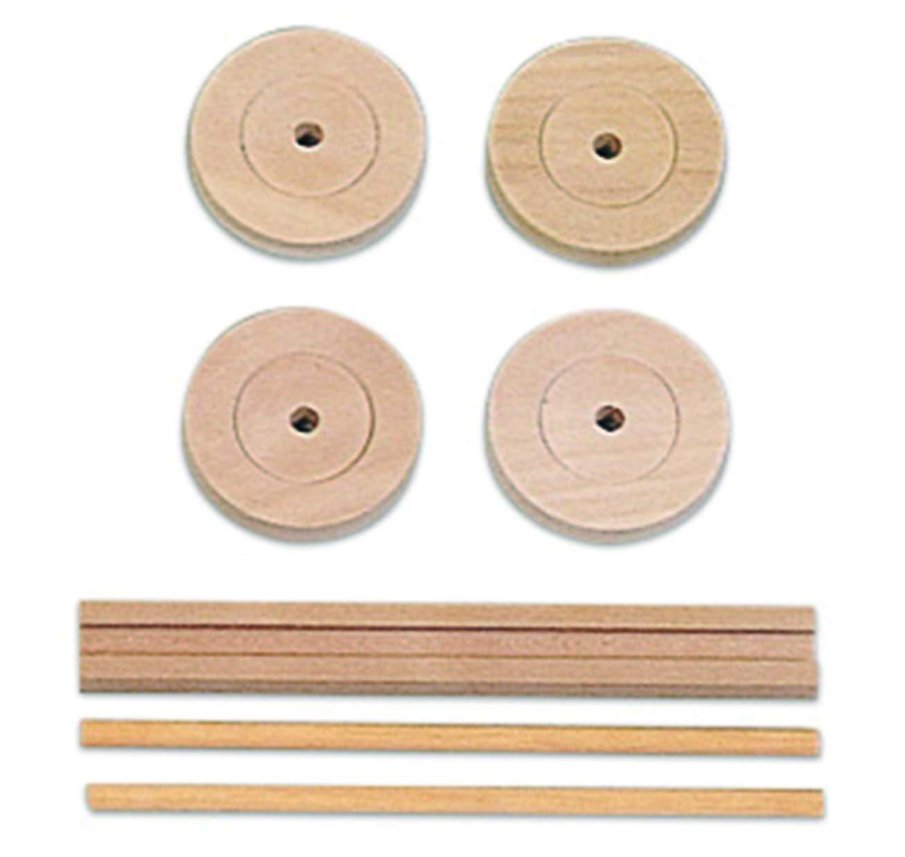 木製車輪セットA