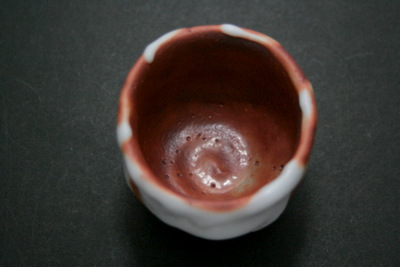 林正太郎・赤志野ぐい呑 三和堂（東京・日本橋）｜志野｜林孝太郎｜織部