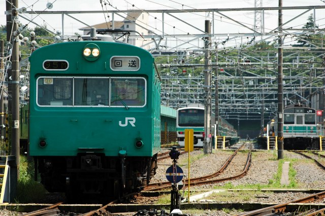 103系 常磐線 マト31 加工品 （動力車×2） 常磐線快速103