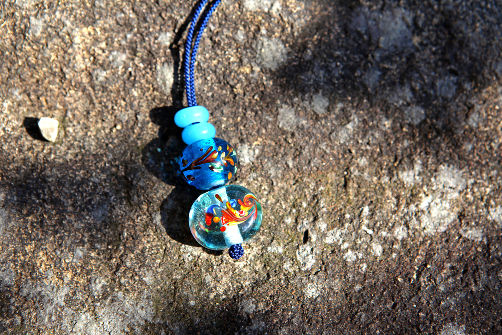 018 蜻蛉玉 古い鳥が消えて 太陽のみ残ったジャワ玉！ 018 蜻蛉玉 古い