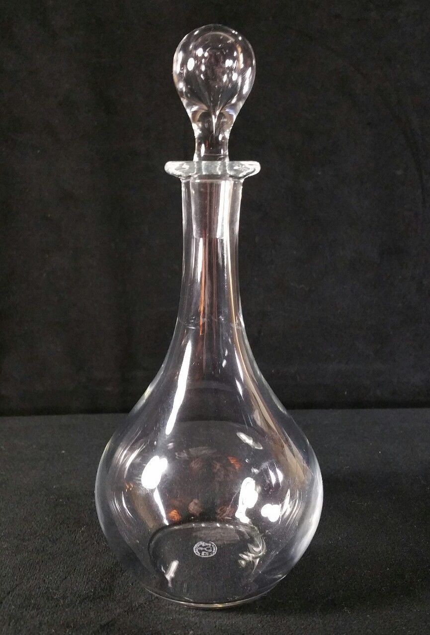 バカラ アルマニャック ダイヤカット デキャンタ 仏ヴィンテージ 刻印