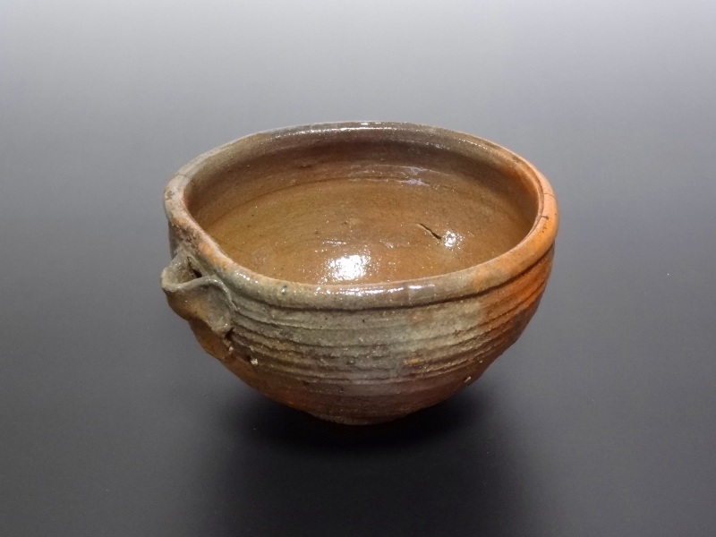 永楽即全茶碗 「春風」 永楽善五郎（得全） 雲花焼 片口茶碗 仙遊