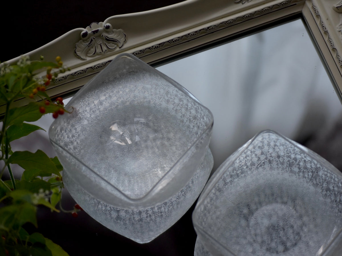 Val St Lambertヴァルサンランベール カットが美しいクリスタルボウル