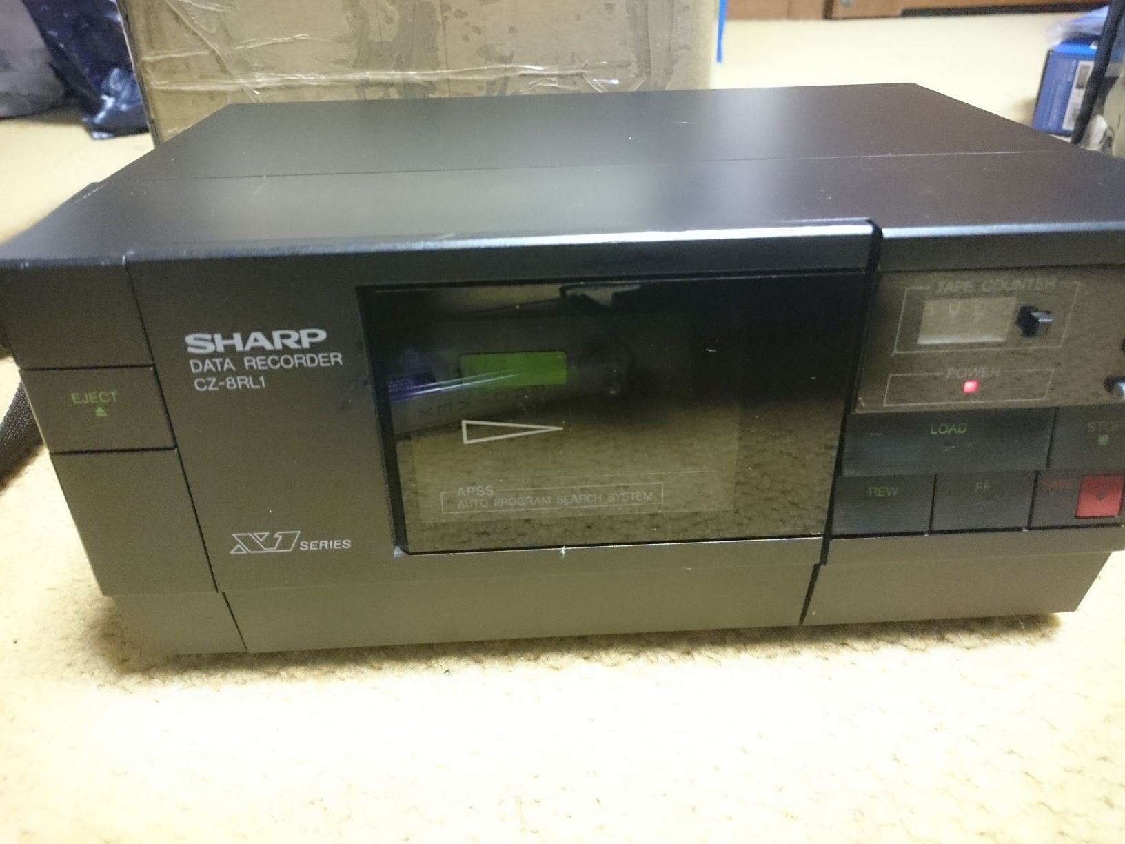 X1用データレコーダー CZ-8RL1 再生不可ジャンク修理！ | 自由日記J