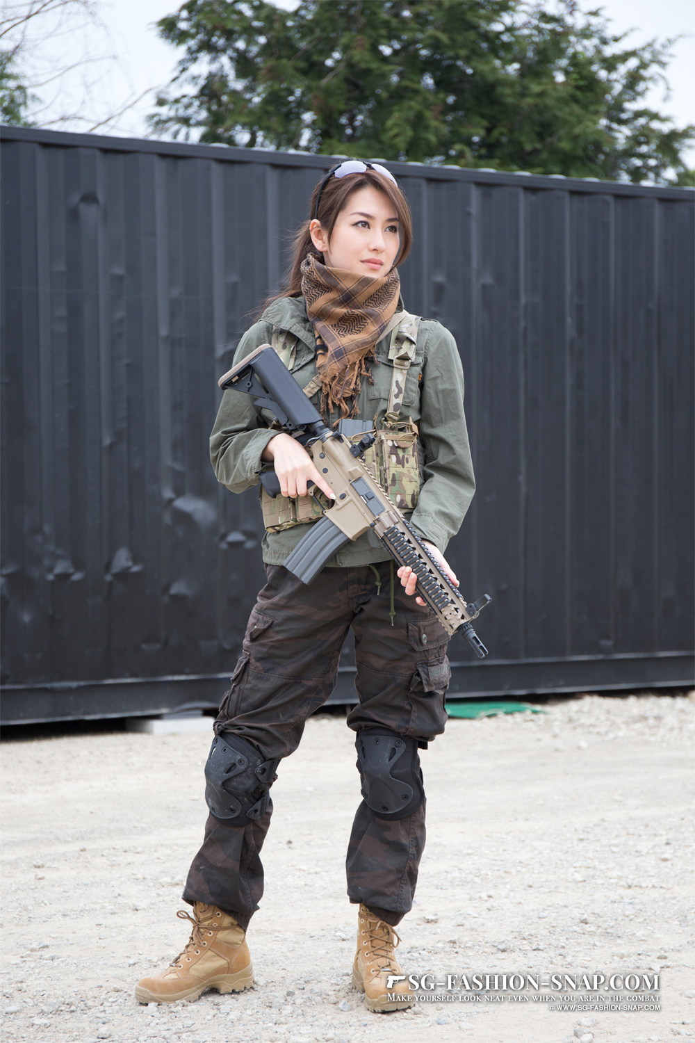 矢吹春菜 装備 | サバゲーファッションスナップ WEBサイト