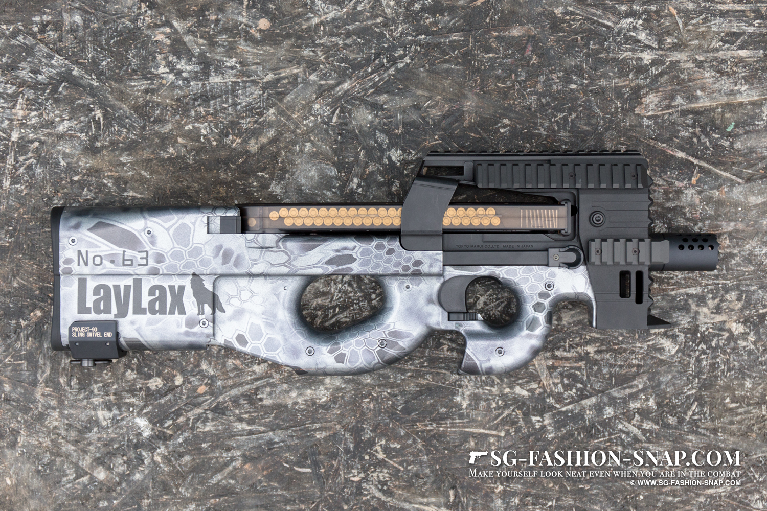 東京マルイ P90HS 外装カスタム サバゲーセット 東京マルイ P90
