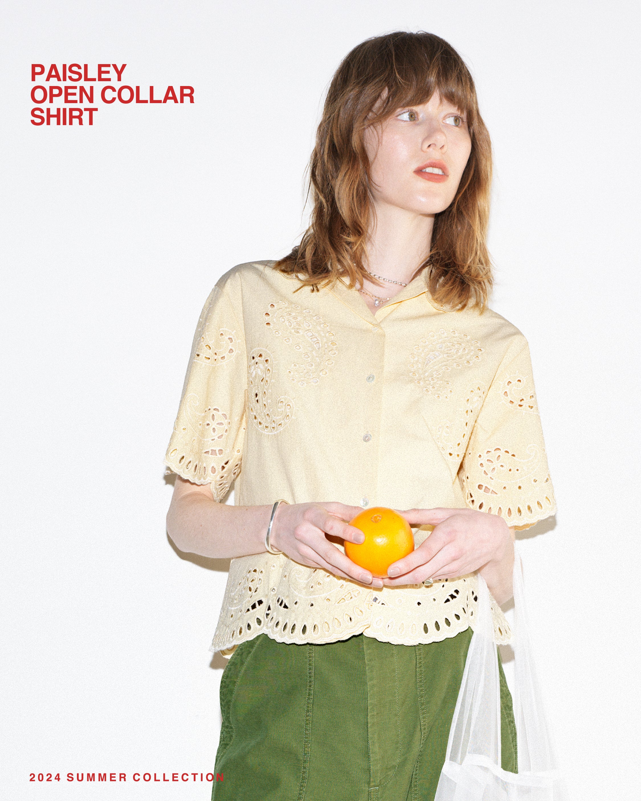 1枚で着こなしが完成する、主役級シャツ – Shinzone