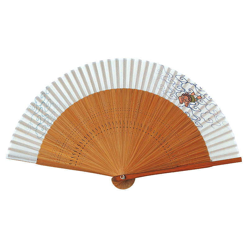 しゃばけ 特製扇子 短地45間絹製 白 – 新潮ショップ