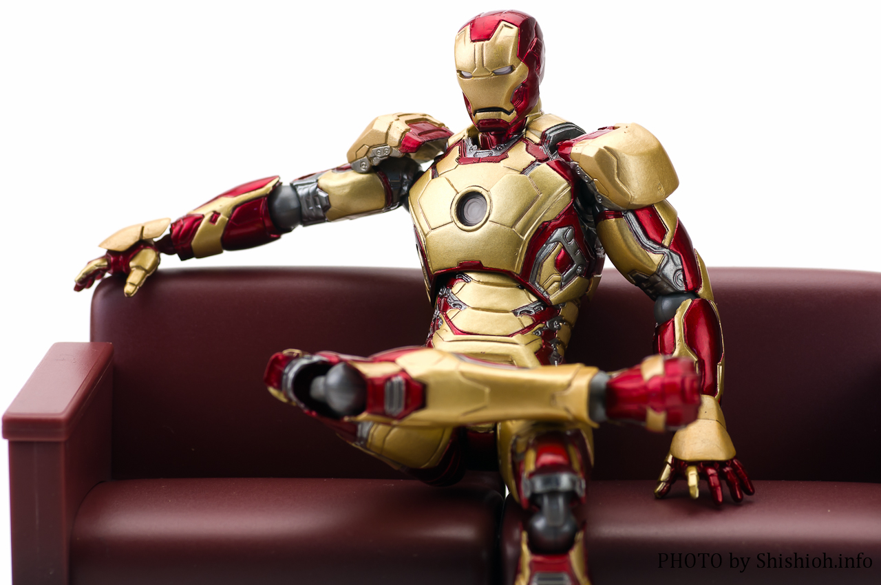 専用】アイアンマン マーク42 メガソフビアドバンス/アイアンマン3
