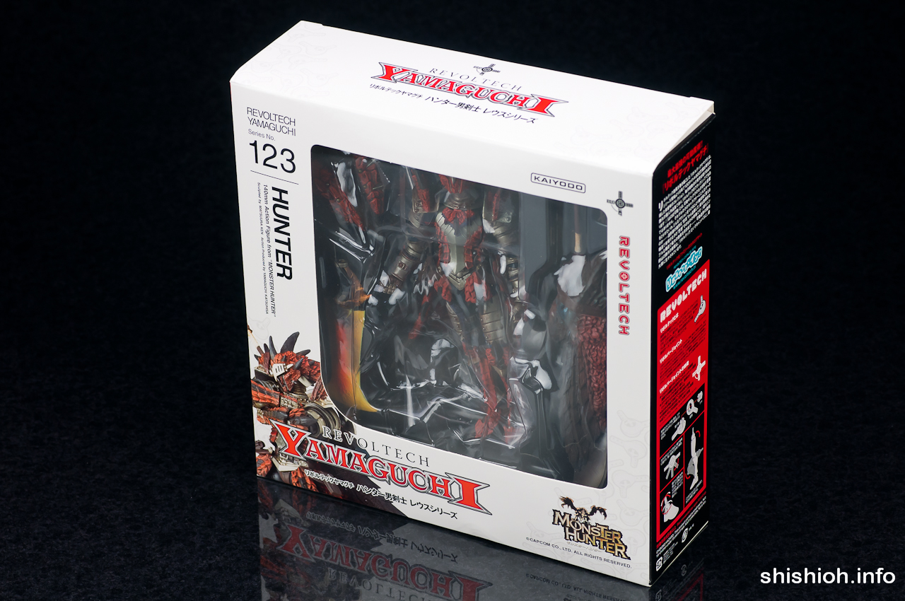 レビュー】 海洋堂 REVOLTECH YAMAGUCHI 123 ハンター男剣士 レウス