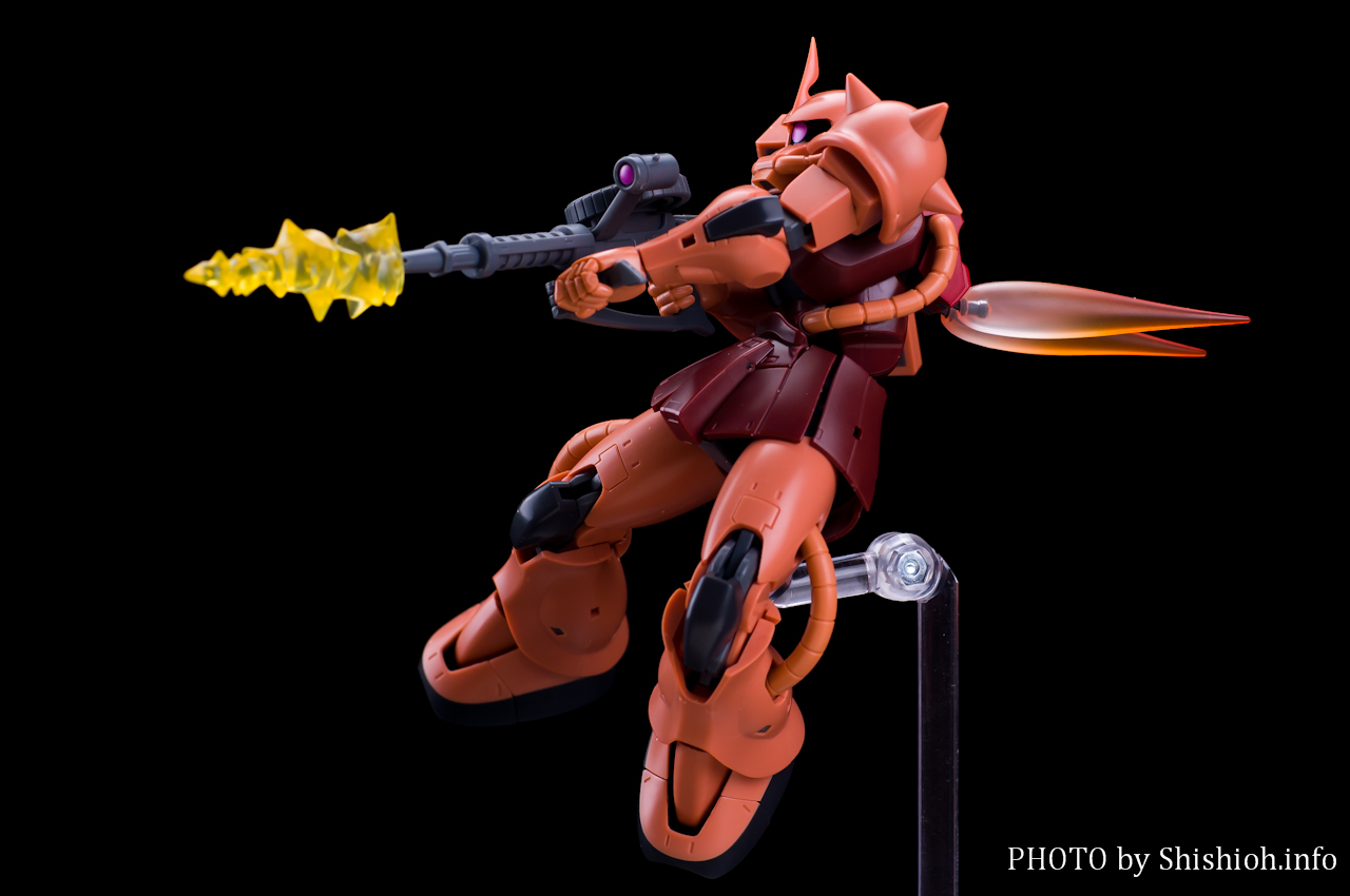 ロボット魂　シャア専用ザク シャアザクのROBOT魂が再販！圧倒的な可動域でシャアキックや