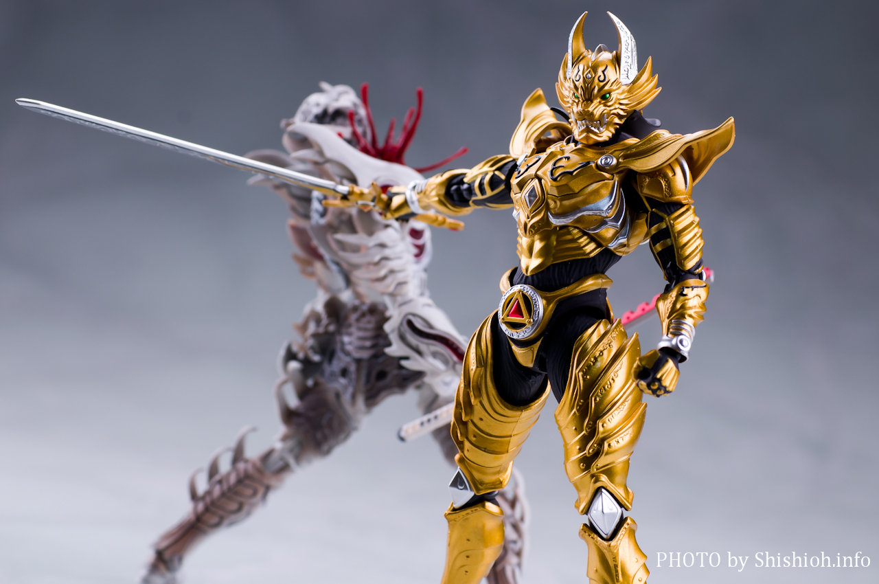 t15 未使用 GARO 黄金騎士 ガロ 流牙 Ver. レビュー】 バンダイ 魂