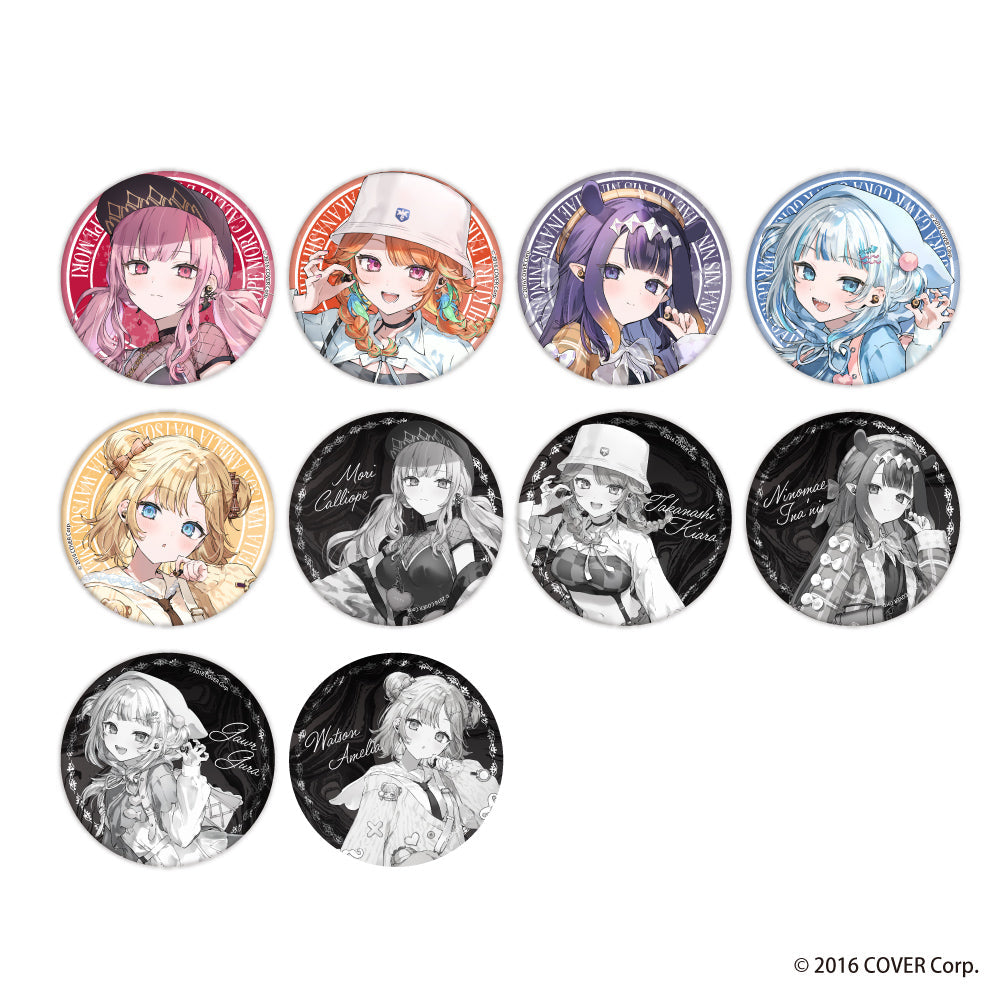 一伊那尓栖 ホロライブEnglish バレンタインデー2023 缶バッジ