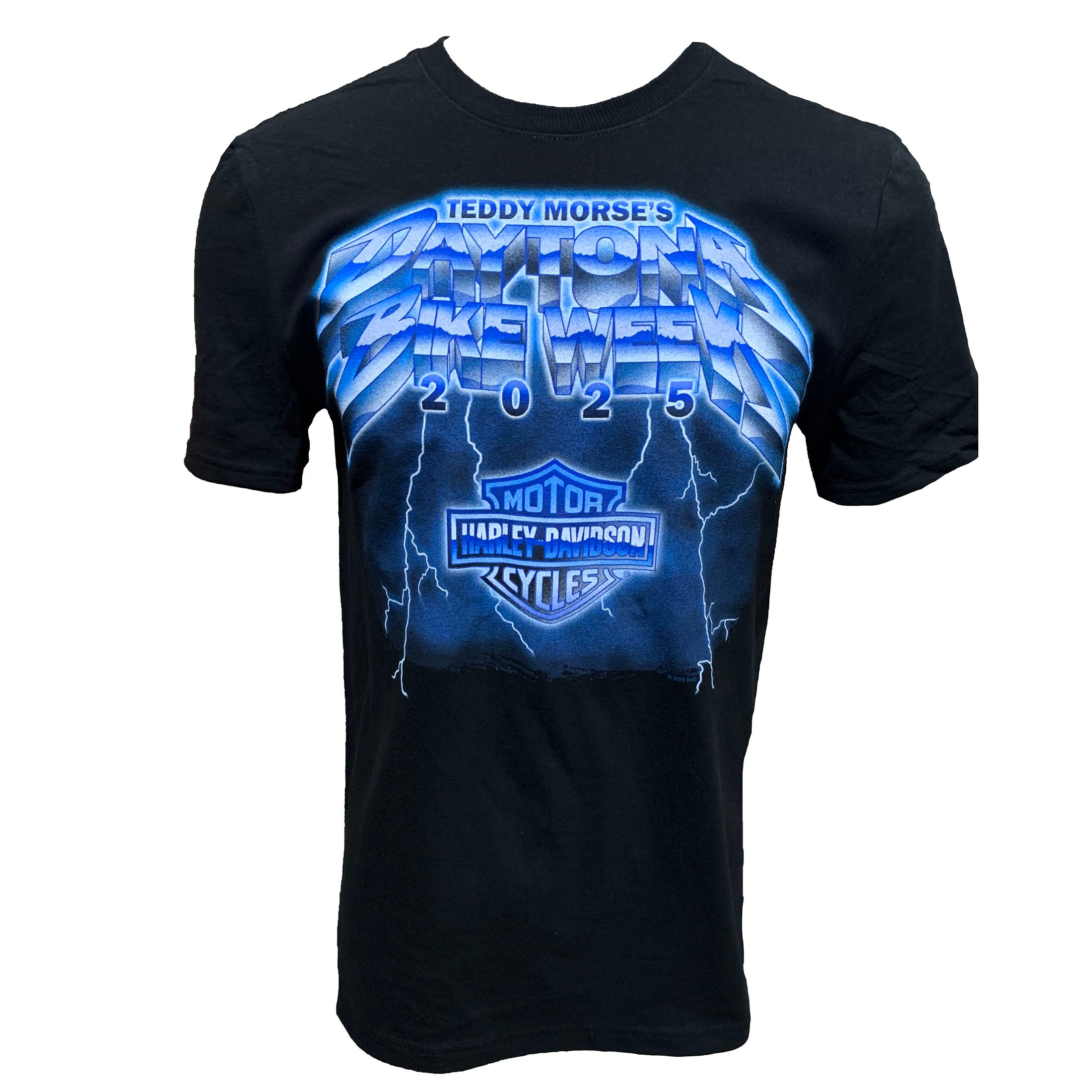 Harley-Davidson Men's Bike Week 2025 Lightning Strike Short Sleeve