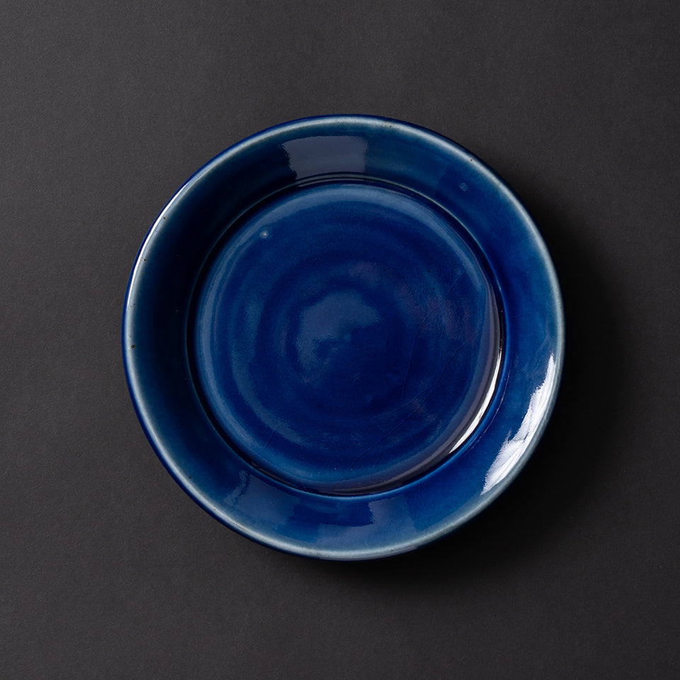 出西窯 縁付平皿 6寸 呉須 [23]｜Discover Japan 公式オンラインショップ