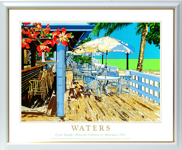 鈴木英人 EIZIN SUZUK BEACH CLUB BAR ジクソーパズル 版画『SEA SIDE