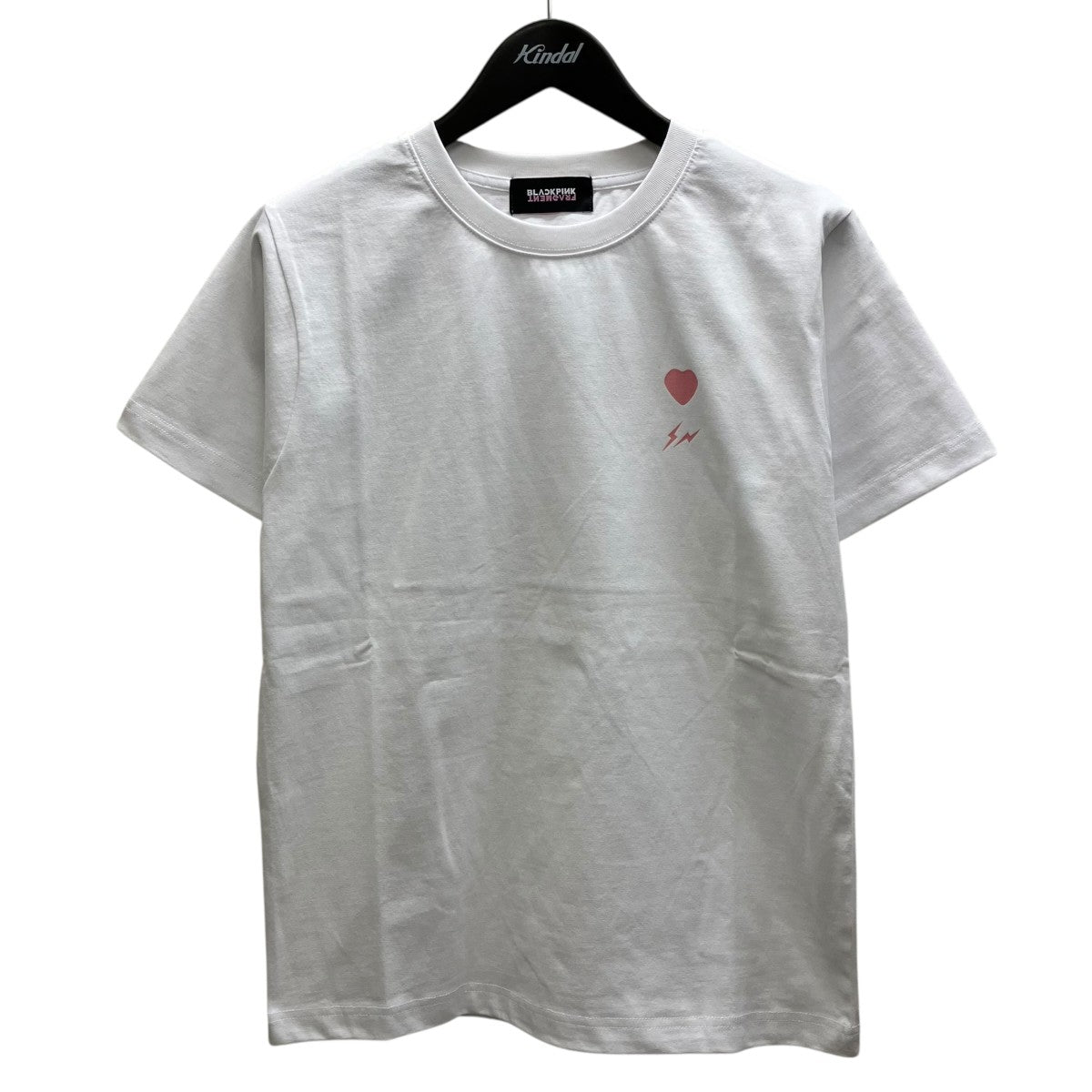 BLACKPINK×FRAGMENT DESIGN プリントTシャツ ホワイト サイズ S