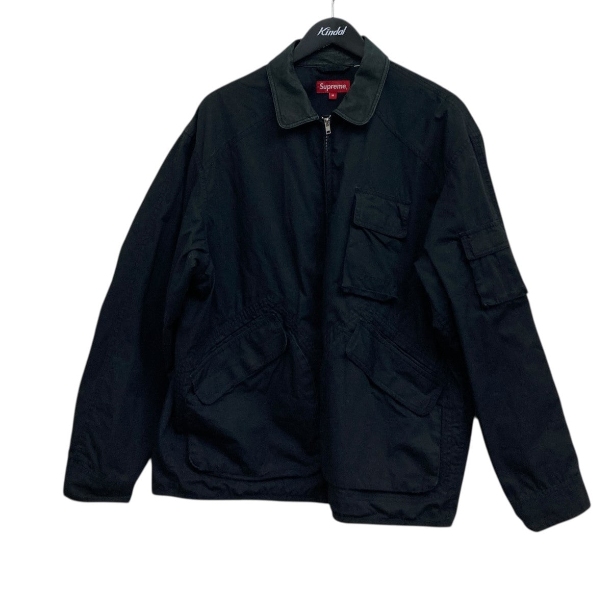 Supreme(シュプリーム) 襟レザージャケット ブラック サイズ M｜【公式