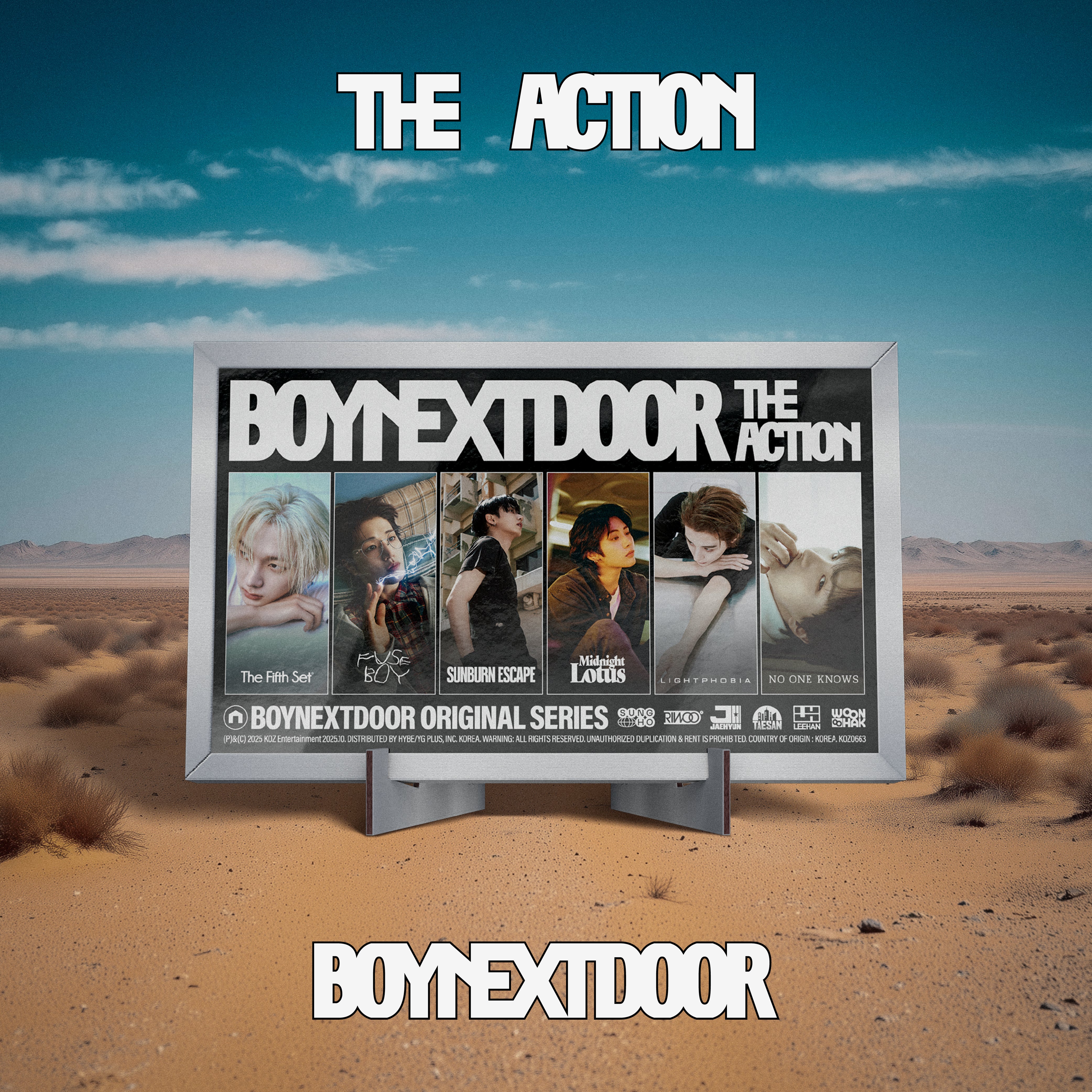 BOYNEXTDOOR - THE ACTION (5TH MINI ALBUM) [COMPACT] – Kpop Nara