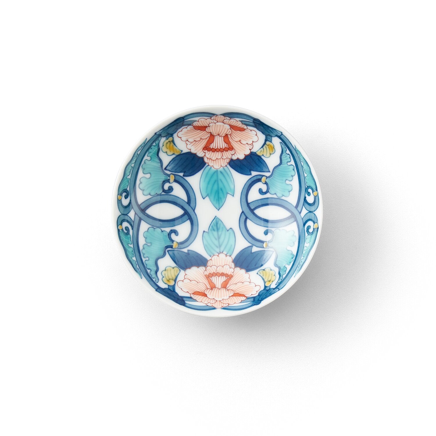 青と白の花柄大花瓶鍋島 青と白の花柄大花瓶鍋島 青と白の花柄大