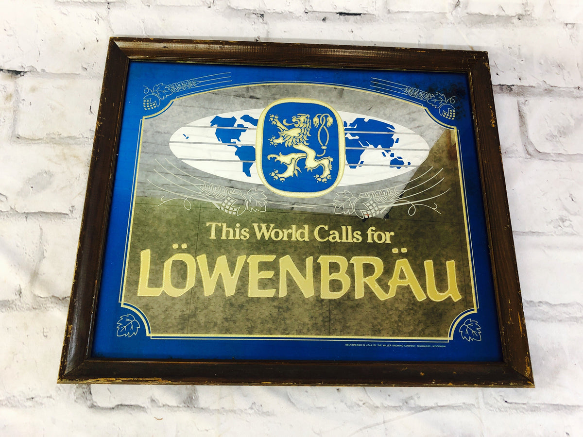 品番6374 パブミラー LOWENBRAU レーベンブロイ ドイツビール