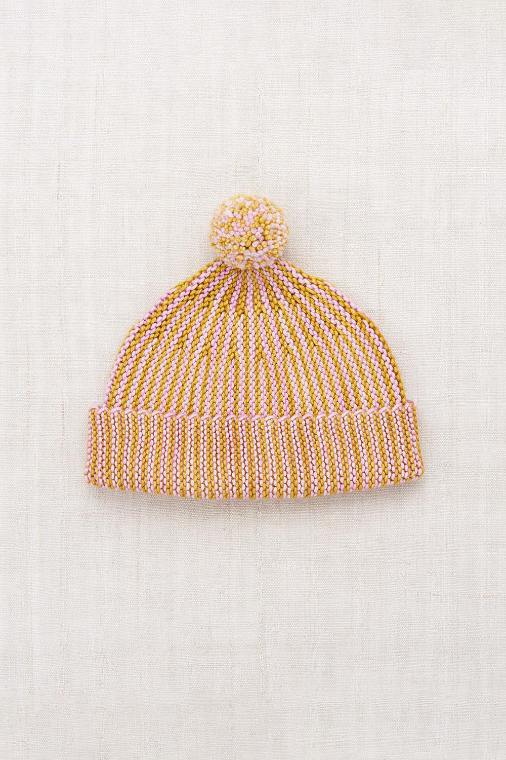 Misha & Puff ニット帽 2y-4y 新品 2-4y Misha & Puff Garter Hat LAVA