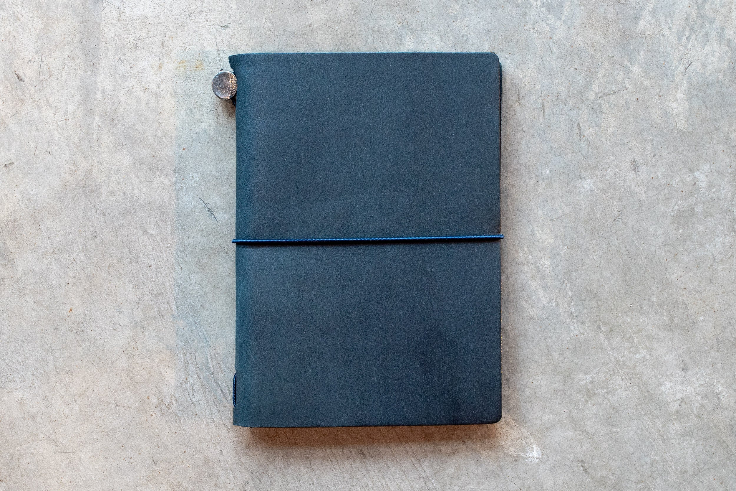 Traveler's Notebook Starter Set, Passport Size, Blue – St. Louis