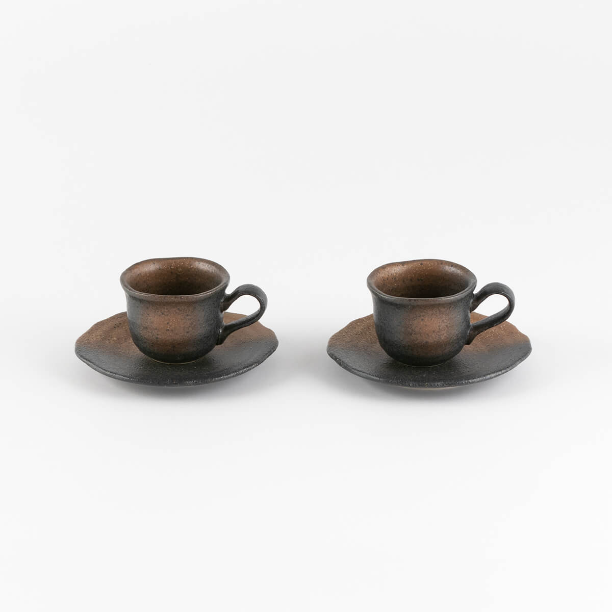 2317】フリーカップ、ソーサー…備前焼 2317】フリーカップ、ソーサー