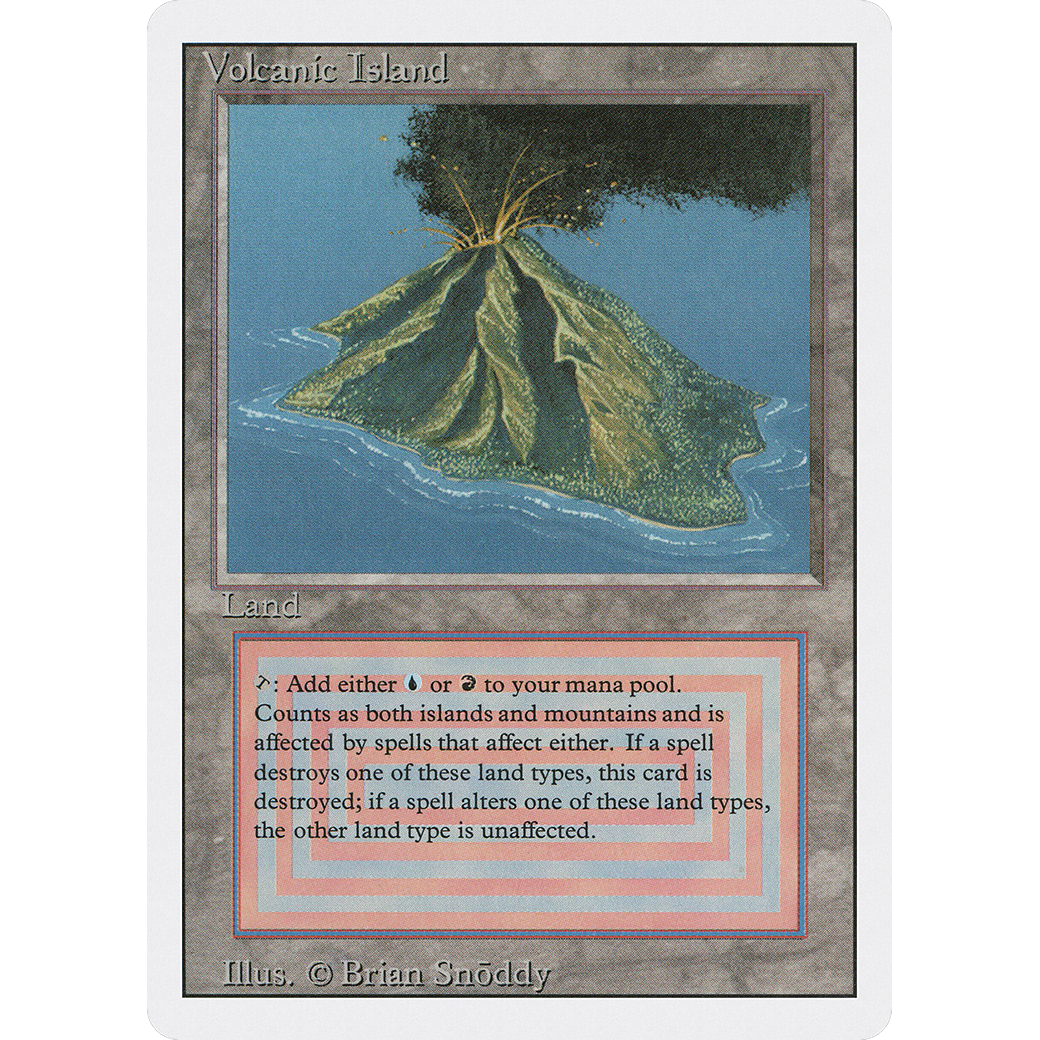 MTG volcanic 2ED 英語 アンリミテッド Volcanic Island 2ED 英語 EN