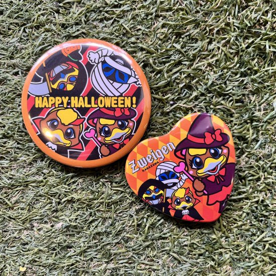 まぜ太 ハロウィンデフォ 缶バッジ AMPTAKxCOLOS ハロウィンランダム缶