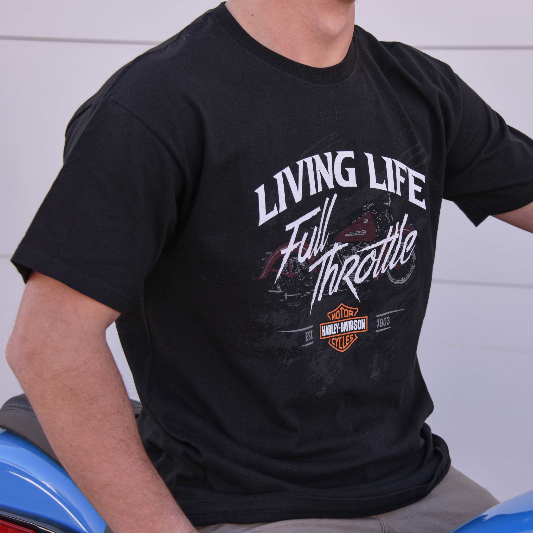 Grand Teton Harley-Davidson Full Throttle T-Shirt w/ Water Tower