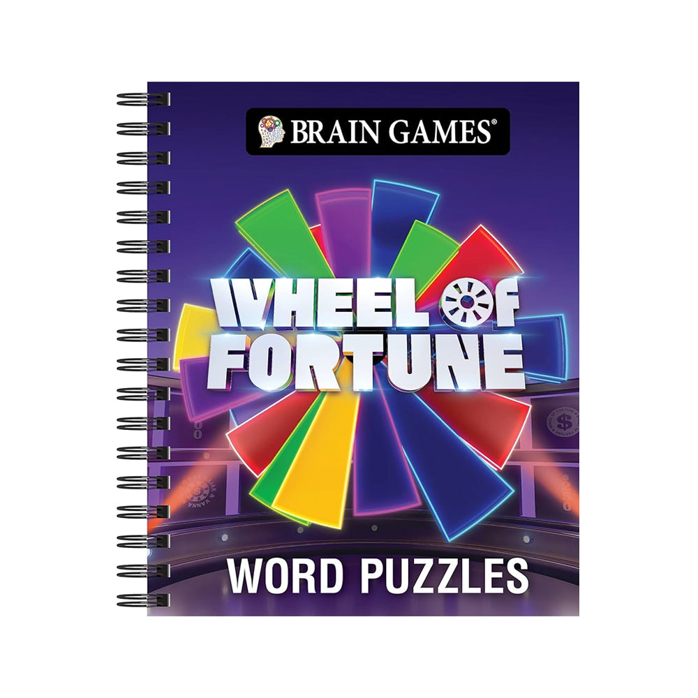 Wheel of Fortune Brain Games Puzzle Book – Shop Wheel of Fortune