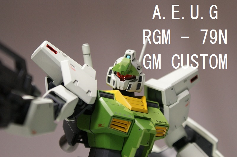 MG RGM-79N ジムカスタム（エゥーゴ仕様）