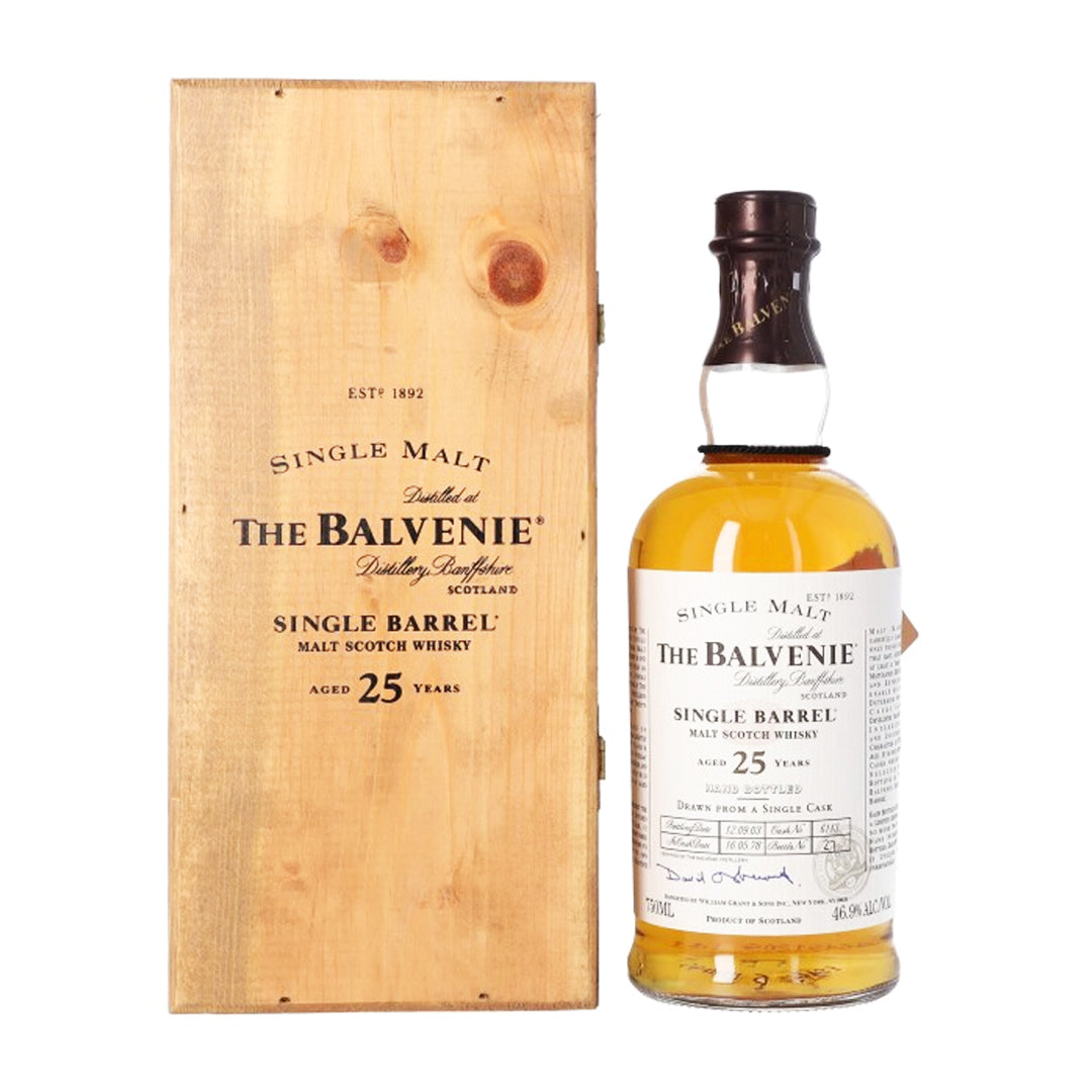 The Balvenie 25 Year Old Single Barrel Malt Scotch Whisky – Sip
