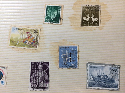 古い切手アルバムから「奈良柄切手」を探してみました (by 奈良に住ん