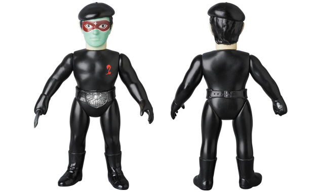 珍品】当時物ロソフビコレクション仮面ライダーショッカー戦闘員(黒