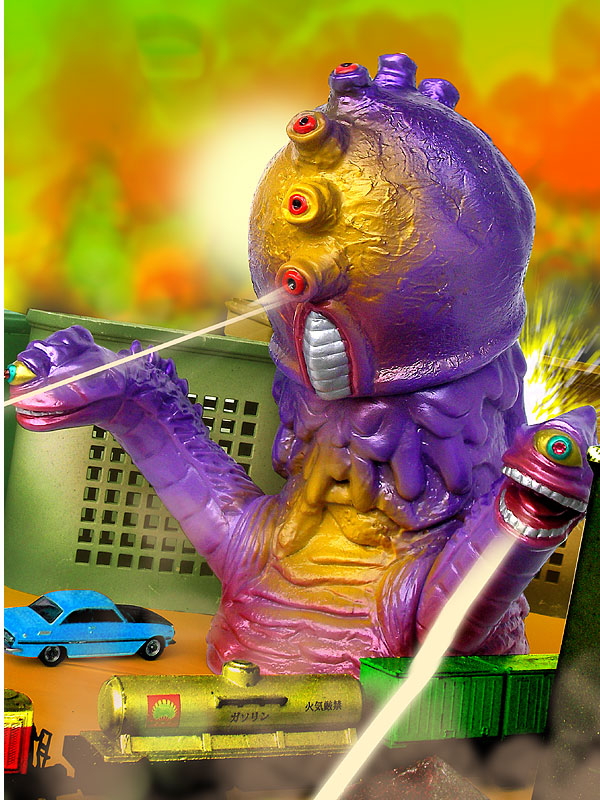 NABE エレガブ パペット星人 20期 蓄光 ソフビ NABE エレガブ パペット