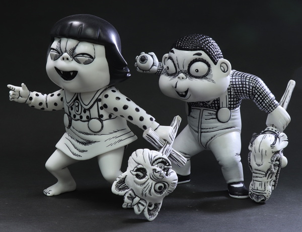 地獄の子供達 日野日出志 アンボックスインダストリーズ 狂大 ソフビ