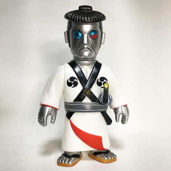 Samuraidoll ソフビ 半蔵門 鬼羅右衛門 大江戸ROBOTS 鴉天狗 サムライ