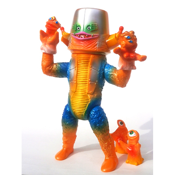 エレガブ ヘドゴン 特別彩色版 ドクロ太郎 怪獣 elegab ソフビ sofvi