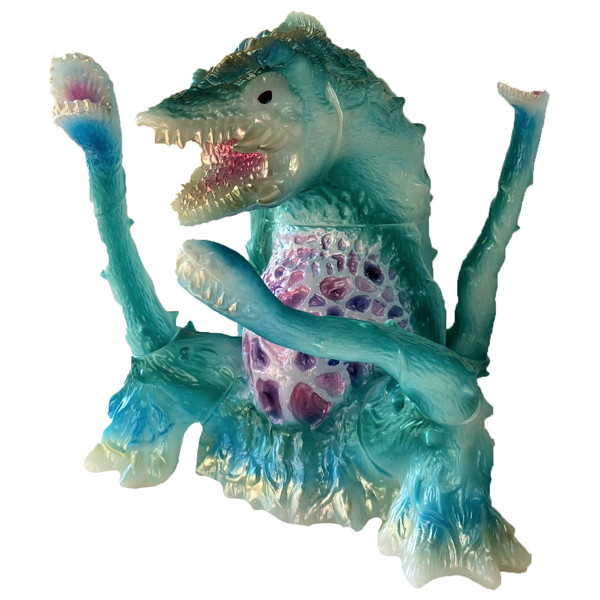 マルサン ビオランテ 花獣 450 蓄光無彩色 ゴジラ ソフビ 未開封 公式