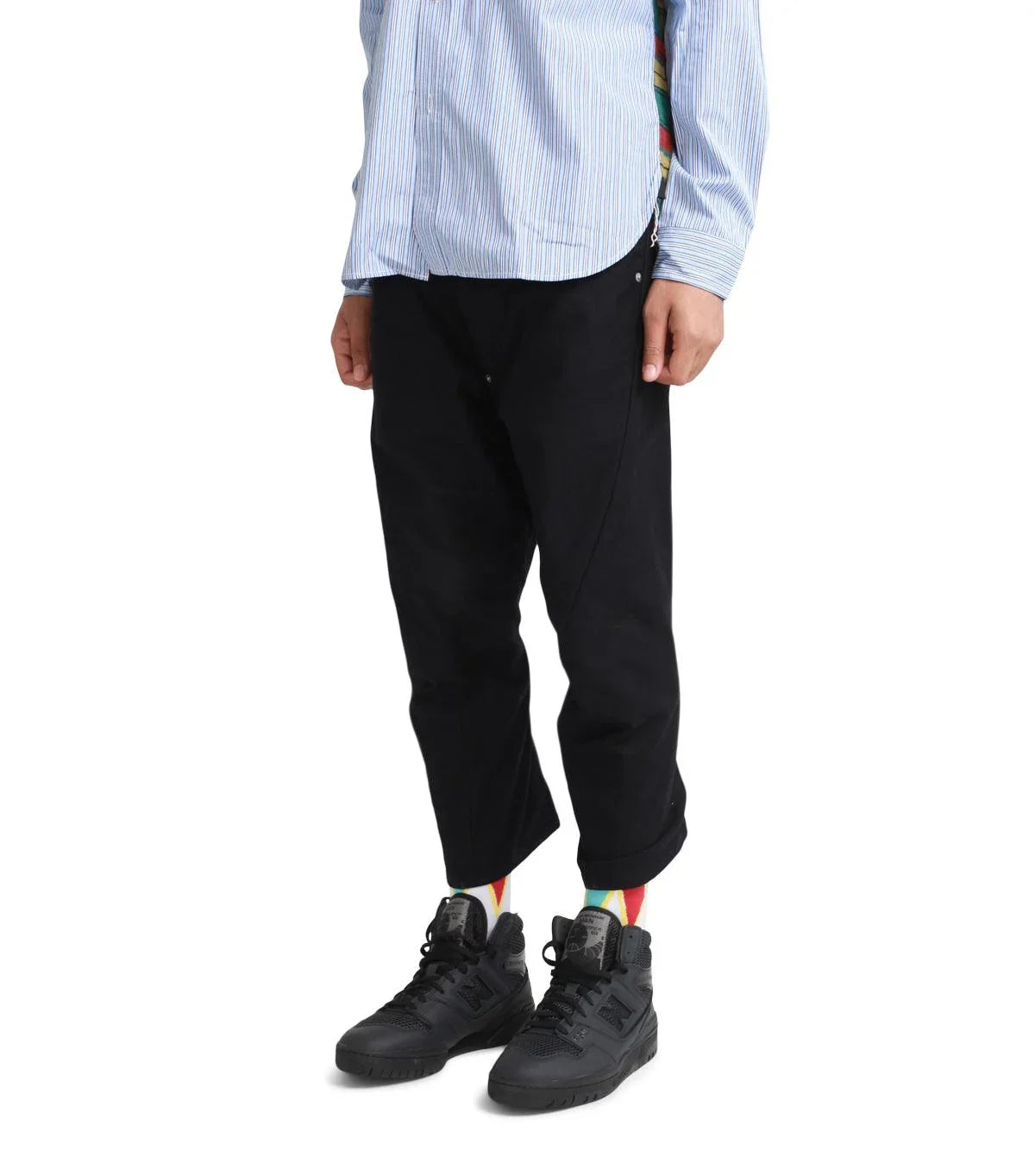 JUNYA WATANABE ブラック サルエルパンツ S JUNYA WATANABE ブラック