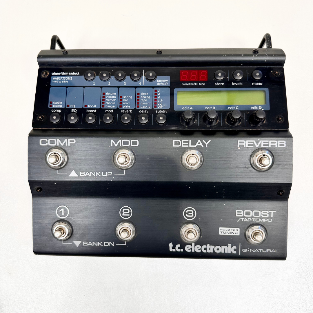 く*じ様 t.c. electronic G-Natural ギターエフェクター ギターで
